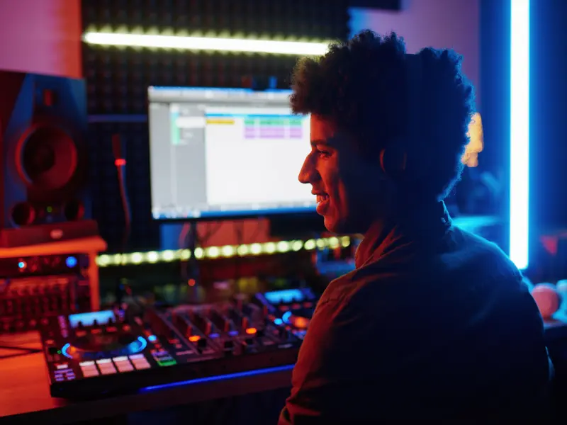 Music distribution from home studio