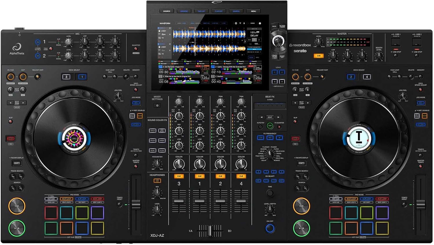 AlphaTheta XDJ-AZ all-in-one DJ system